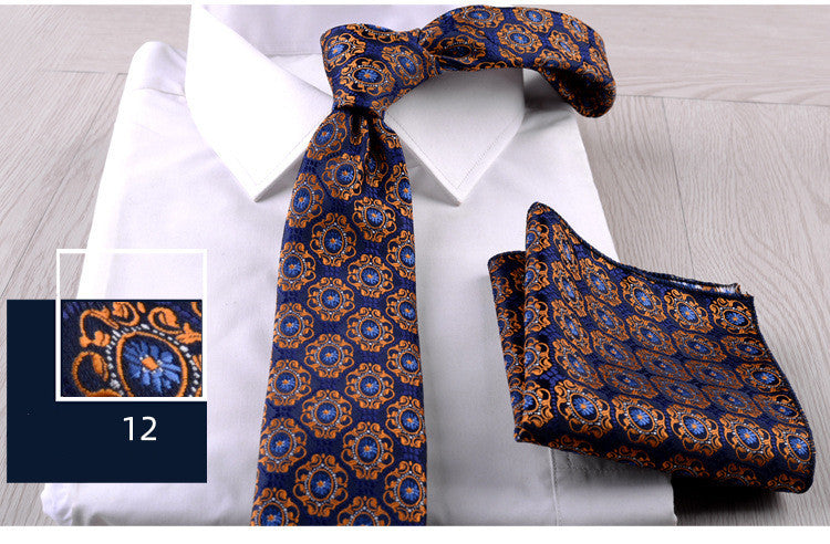 The Business Formal Tie & Pocket Square Set