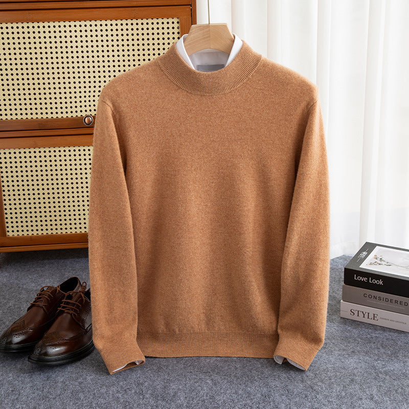 The Half-Collar Wool Sweater