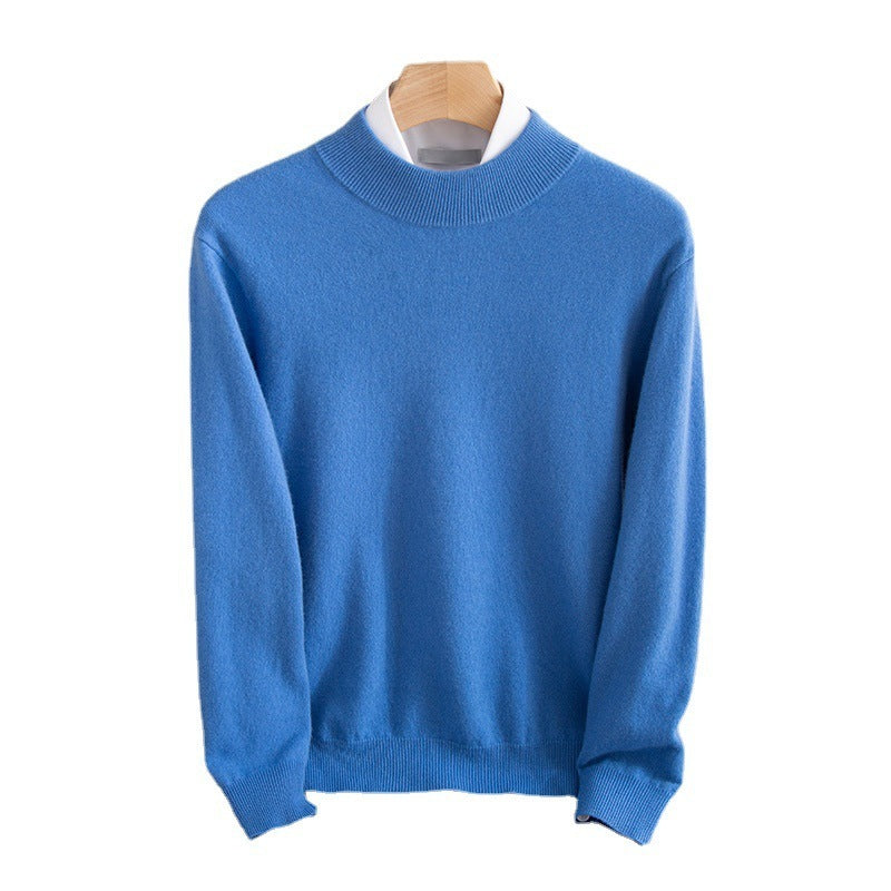 The Half-Collar Wool Sweater