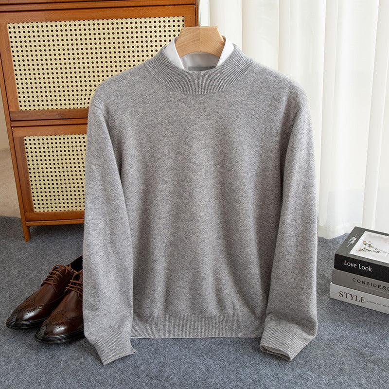 The Half-Collar Wool Sweater