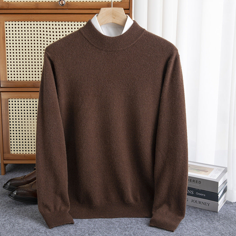 The Half-Collar Wool Sweater