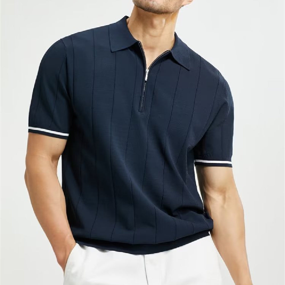 The Zip Collar Polo