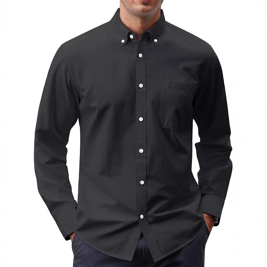 The Oxford Solid Button-Down Shirt