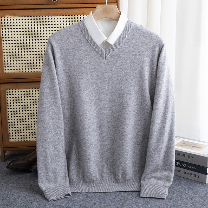 The Half-Collar Wool Sweater