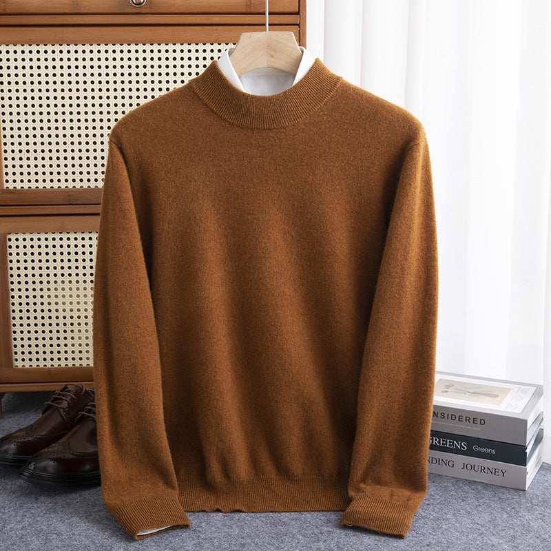 The Half-Collar Wool Sweater