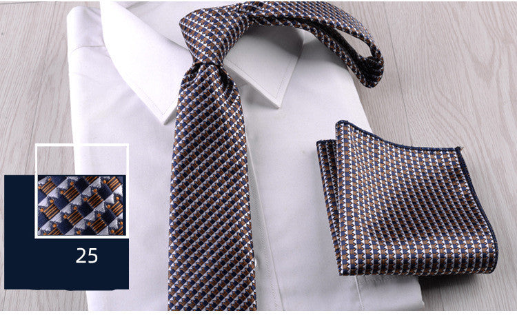 The Business Formal Tie & Pocket Square Set