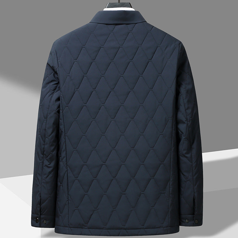 Men's Shirt Autumn Winter Cotton-padded Coat