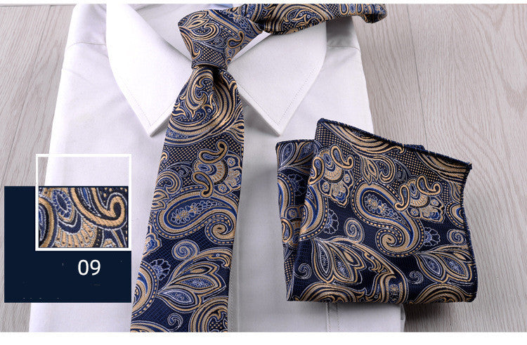 The Business Formal Tie & Pocket Square Set