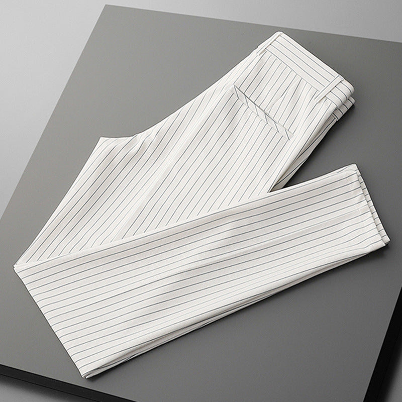The Striped Draped Pants