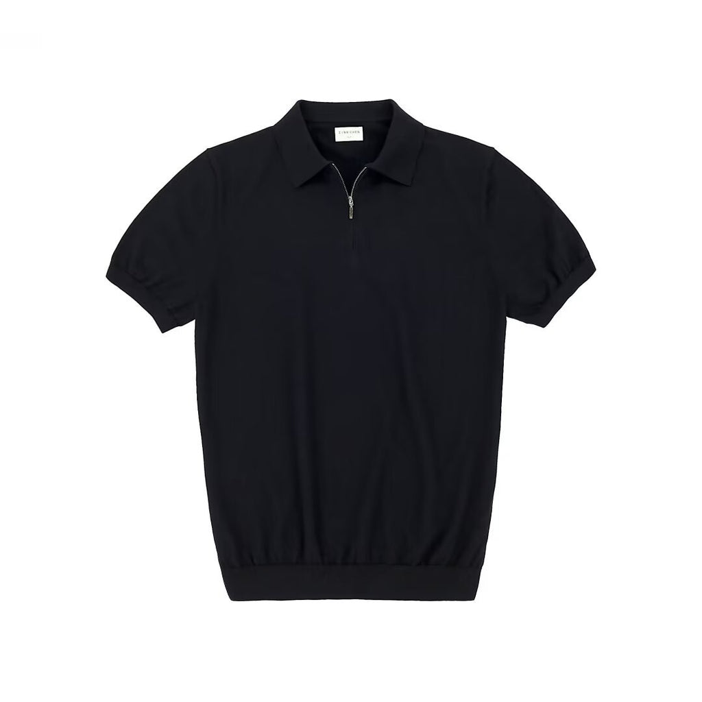 The Luxe Zip Polo