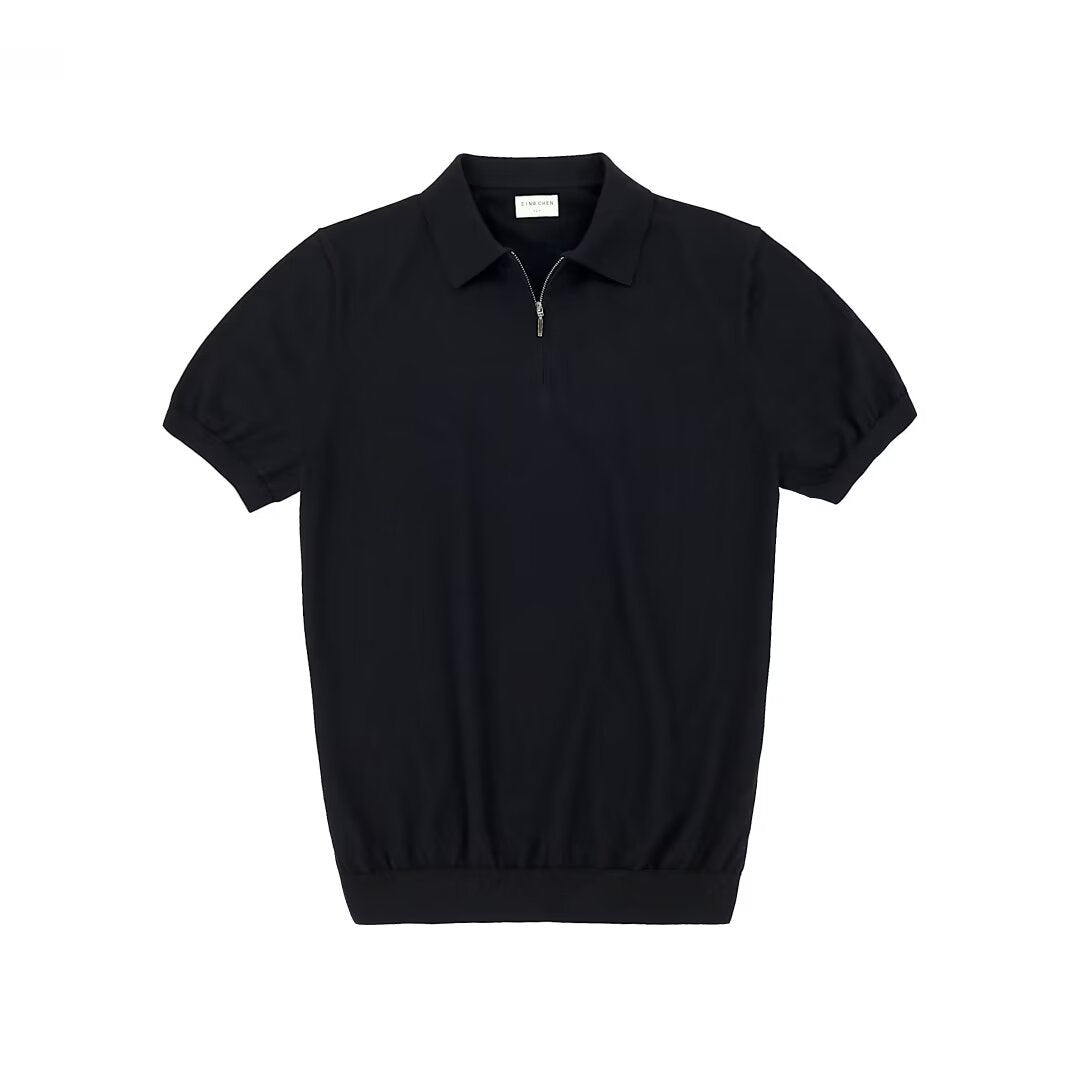 The Luxe Zip Polo