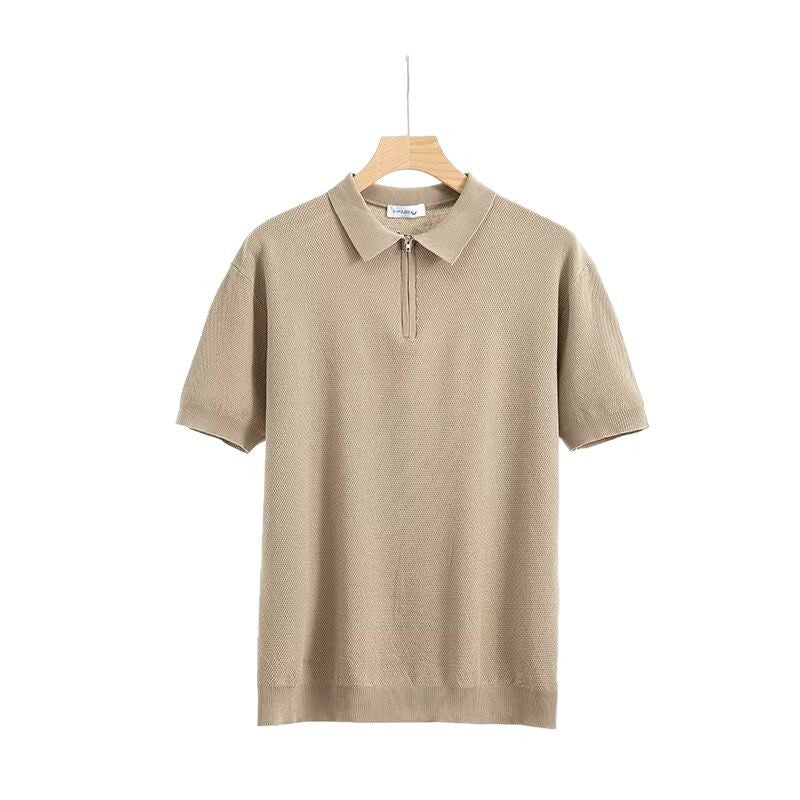 The Luxe Zip Polo