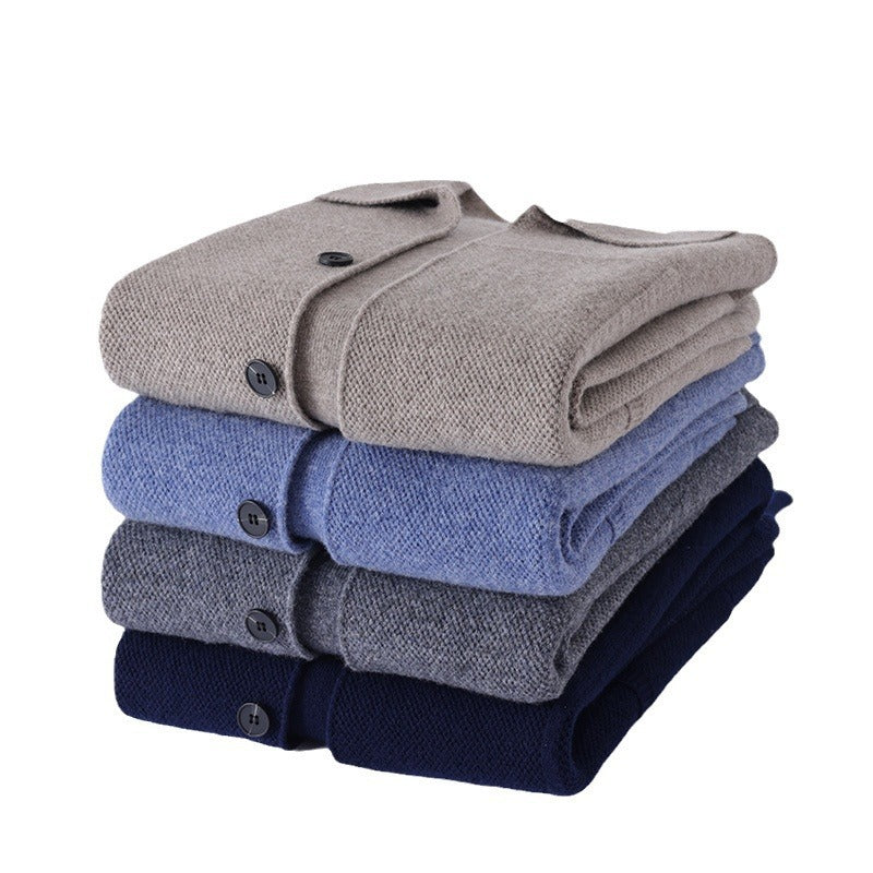 The Lapel Pocket Cardigan