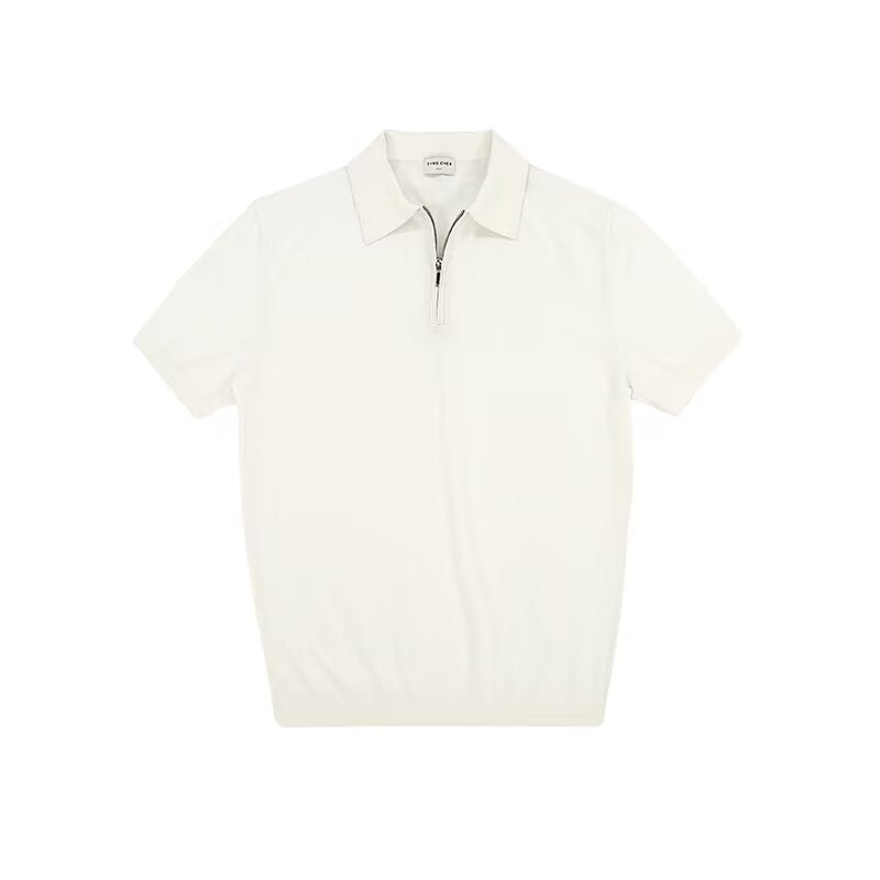 The Luxe Zip Polo