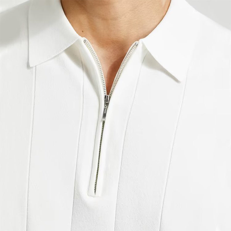 The Zip Collar Polo
