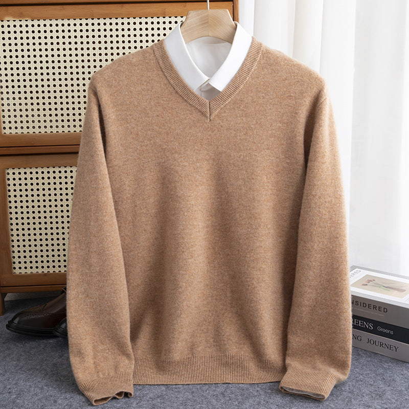 The Half-Collar Wool Sweater