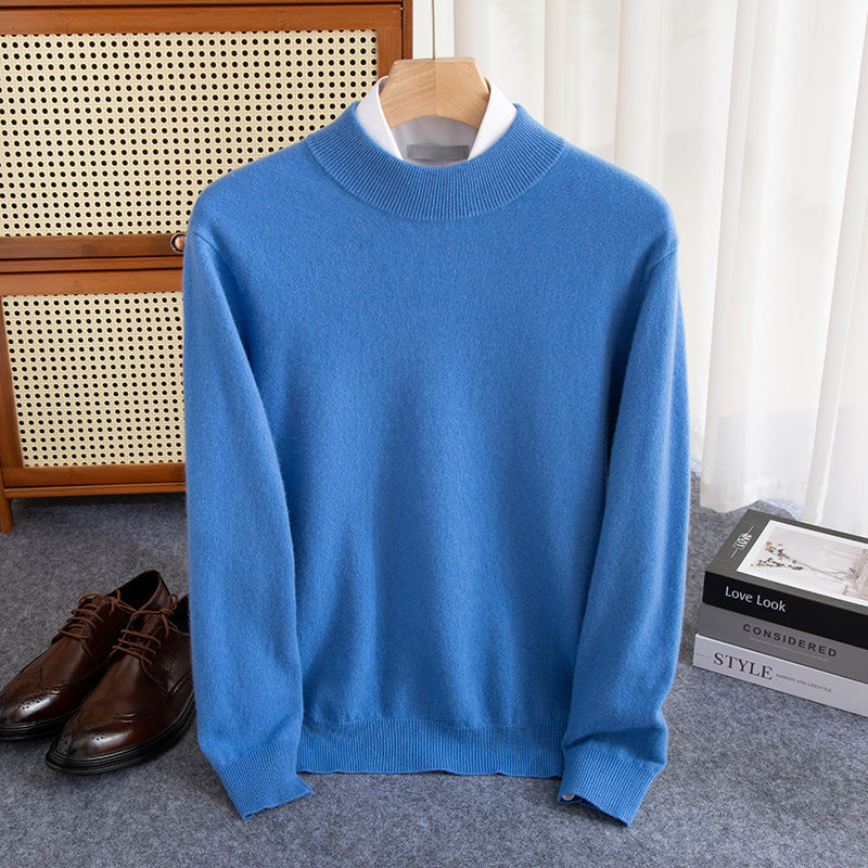The Half-Collar Wool Sweater