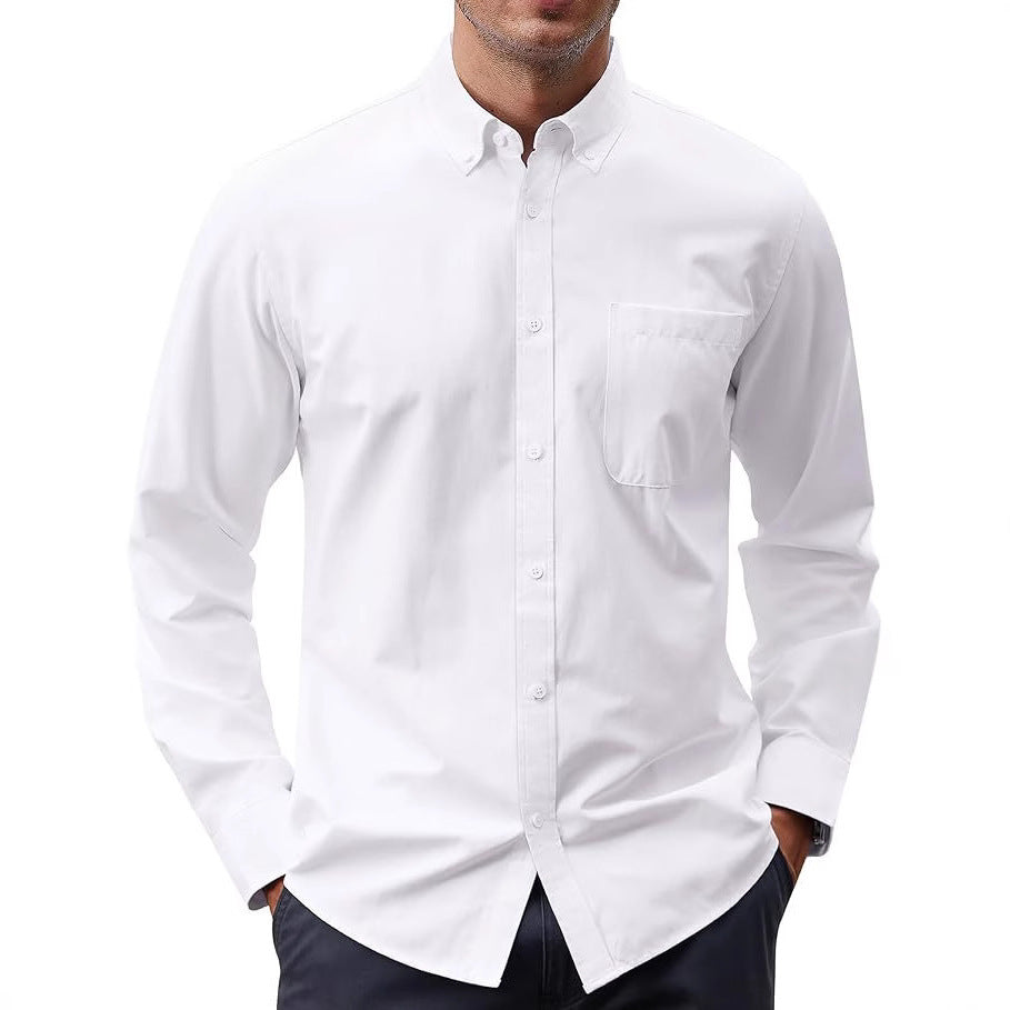 The Oxford Solid Button-Down Shirt
