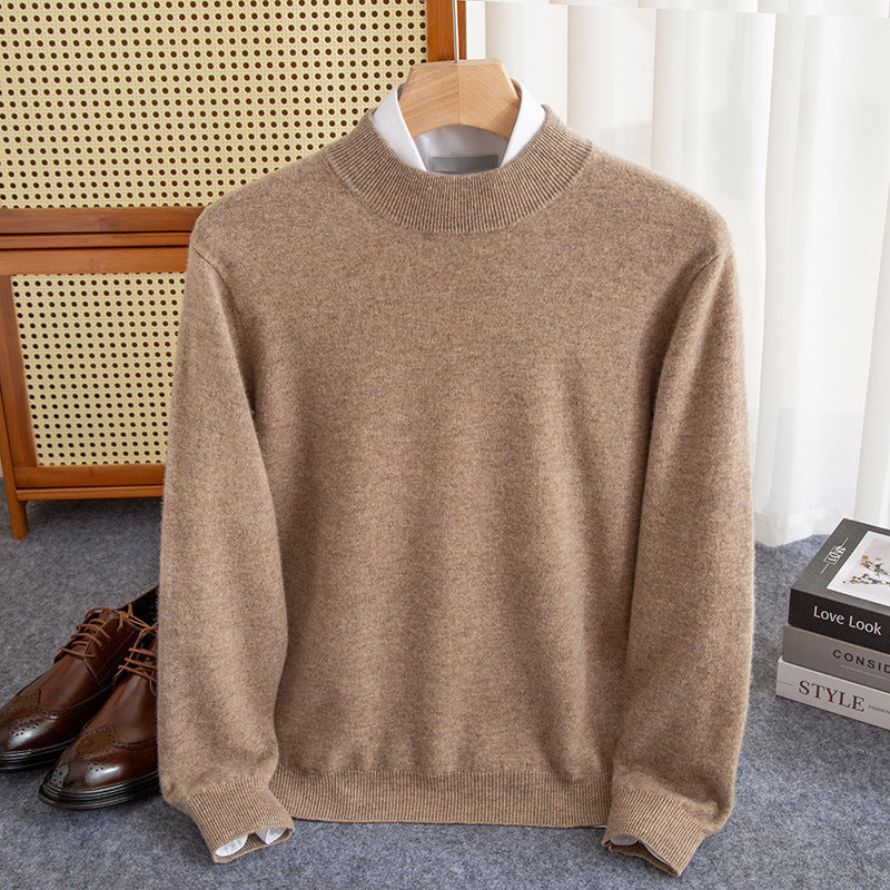 The Half-Collar Wool Sweater