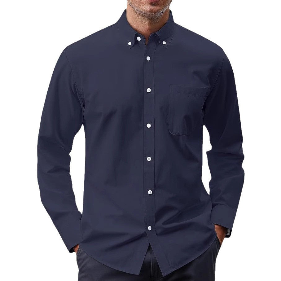 The Oxford Solid Button-Down Shirt