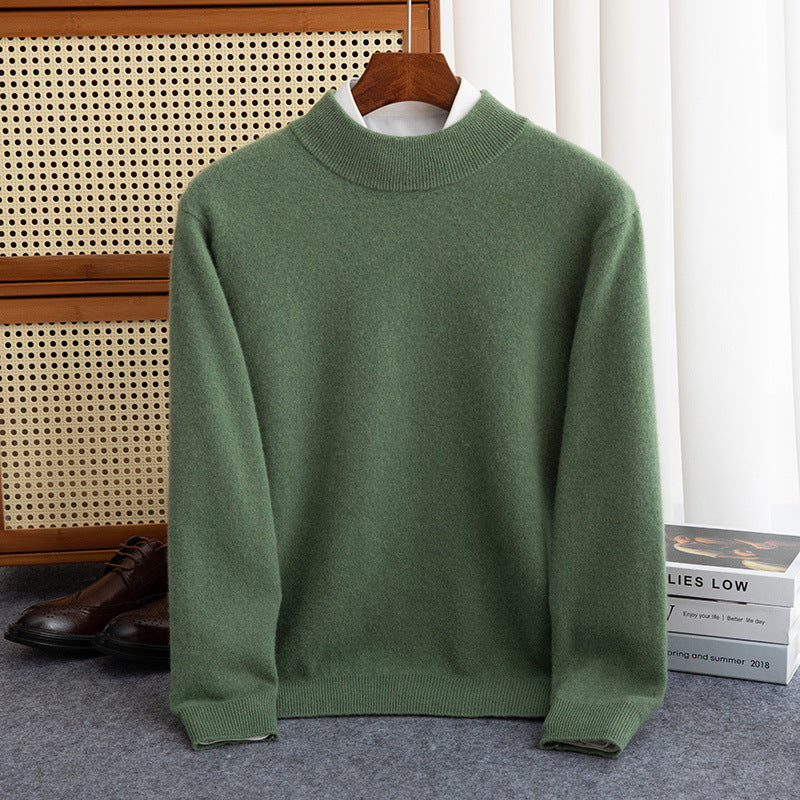 The Half-Collar Wool Sweater
