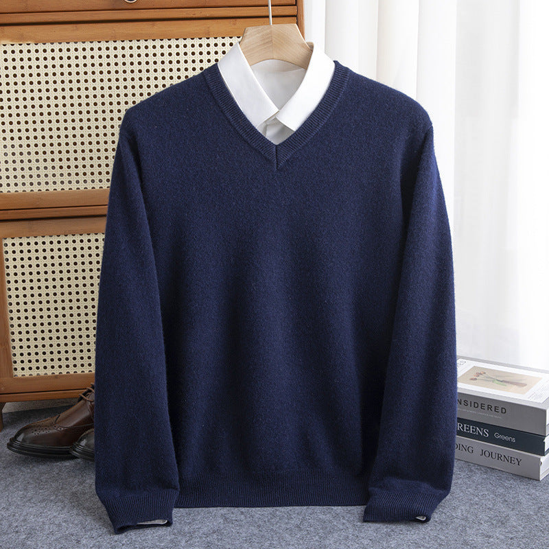 The Half-Collar Wool Sweater