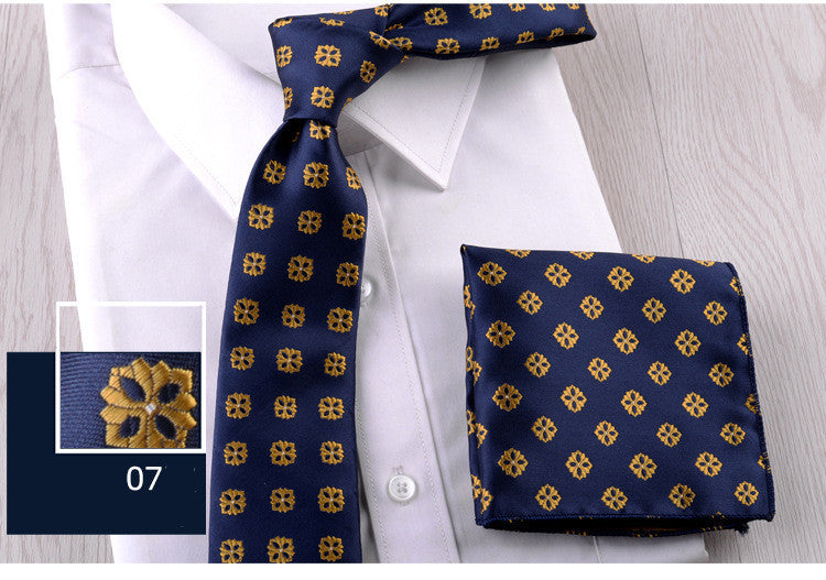 The Business Formal Tie & Pocket Square Set