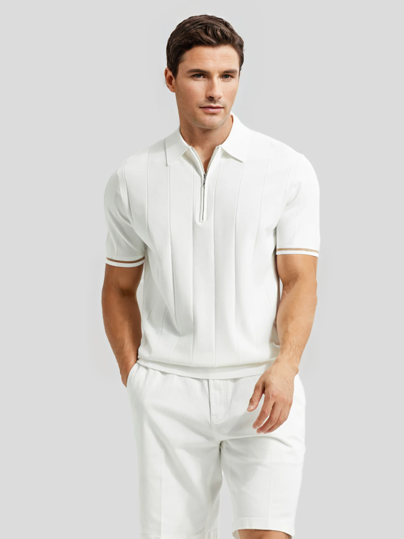 The Zip Collar Polo