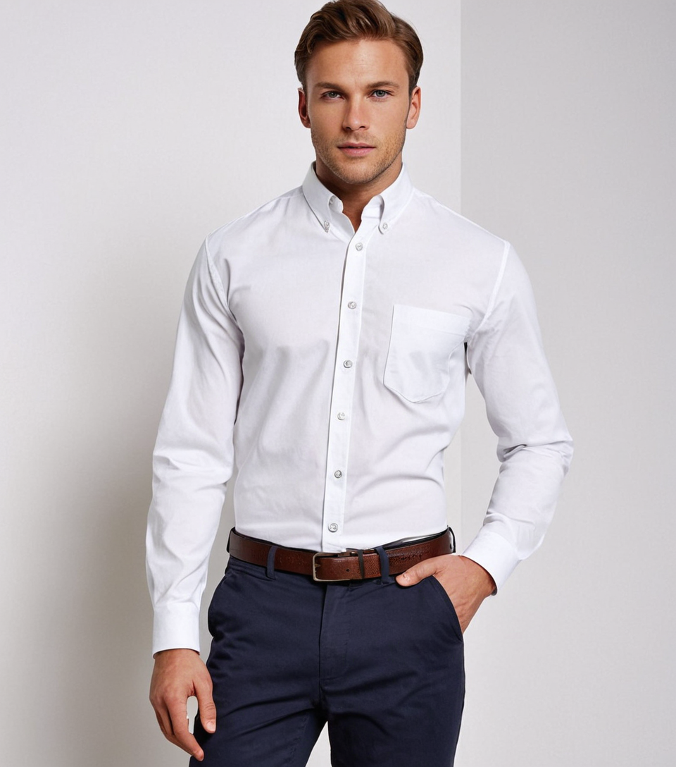 The Oxford Solid Button-Down Shirt