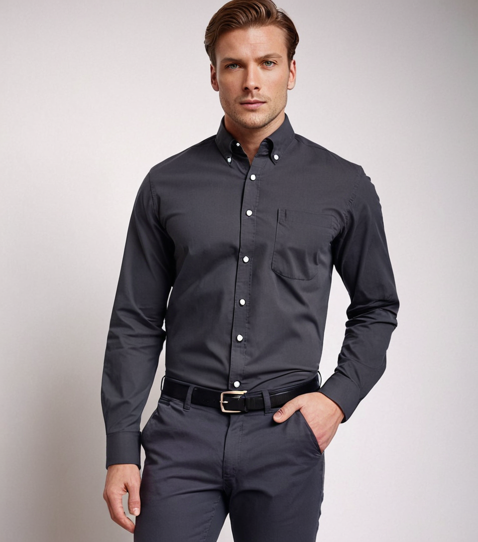 The Oxford Solid Button-Down Shirt