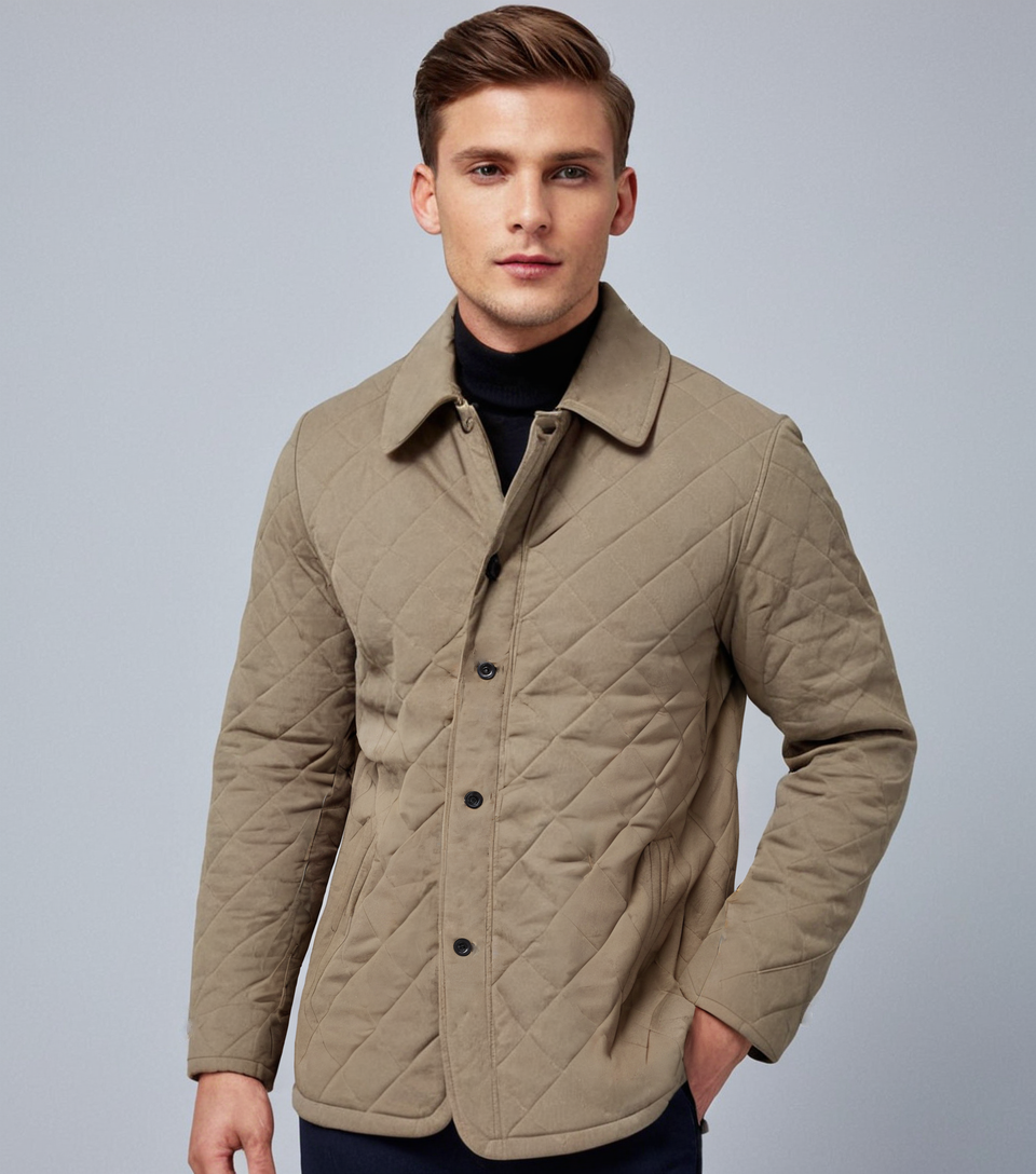 Men's Shirt Autumn Winter Cotton-padded Coat